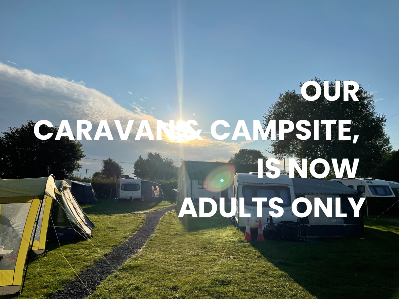 OUR CARAVAN & CAMPSITE 2, IS NOW ADULTS ONLY